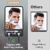 COSMIRROR Fogless Shower Mirror for Shaving with Multiple Razor Holders, No-Drilling, Adjustable, Shatterproof & Waterproof - 4 of 4