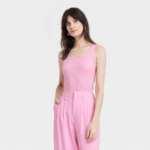 Amber Ribbed jumpsuit Pink