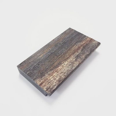 Distressed Black and Bronze 16x20 Plastic Wall Frame
