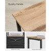 VASAGLE Nightstand, 24-Inch Tall Side Table with 2 Fabric Drawers and Storage Shelf, for Bedroom - 4 of 4