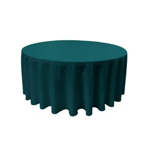 Slickblue Polyester Poplin Round Tablecloth 41 Different Colors 7 Sizes - 1 of 1