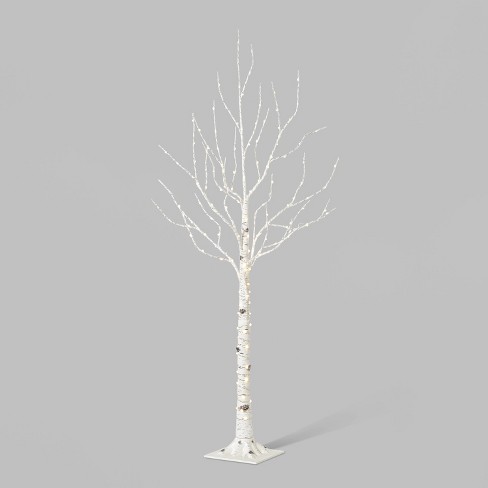 4ft Birch Artificial Twig Tree With Led Dew Drop Lights Wondershop Target