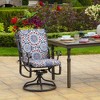 Arden 44"x20" Outdoor High Back Dining Chair Cushion - 2 of 4