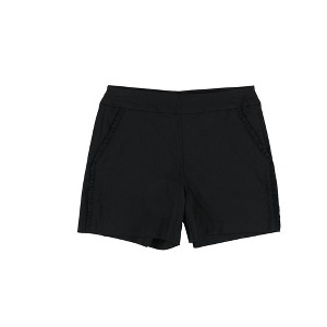 bar III Womens Ruffle Casual Walking Shorts - 1 of 2