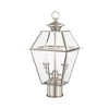 Livex Lighting Westover 2 - Light Post Light in  Brushed Nickel - 4 of 4