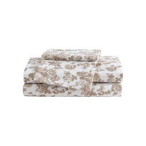 Betsey Johnson Printed Microfiber Sheet Set - 1 of 4