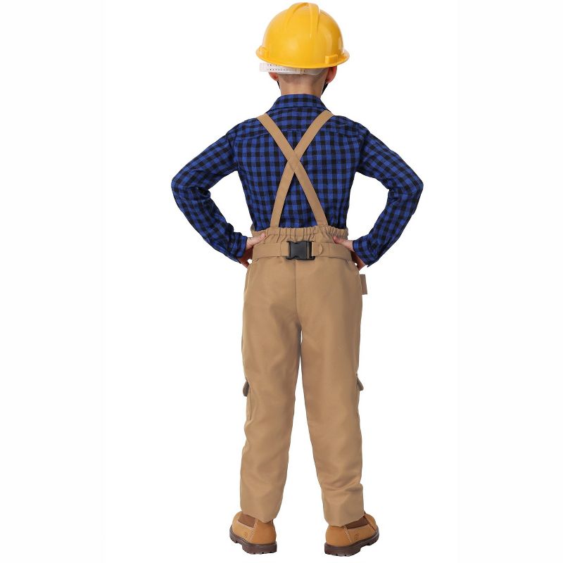 HalloweenCostumes.com Construction Worker Costume for a Child, 3 of 4