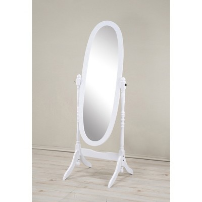 Runesay Traditional Wood Floor Cheval Mirror