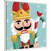 Amanti Art 30"x30" Festive Christmas XI by Anne Tavoletti Framed Canvas Wall Art Print - 2 of 4