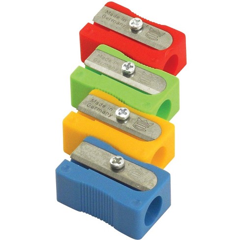 The Pencil Grip Inc Eisen Hand Held Plastic Pencil Sharpener 2 3 X 1 X 1 2 Inches Pk Of 25 Target