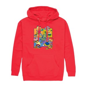 Men's - Rocket Power - Skate Life Graphic Fleece Pullover Hoodie - 1 of 4