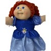 Doll Clothes Superstore Blue Princess Dress Fits 15-16 Inch Cabbage Patch Kid Dolls - 3 of 4