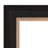 25" x 31" Non-Beveled Vogue Black Bathroom Wall Mirror - Amanti Art: Rectangle, Polystyrene Frame, Wall Mounted - image 3 of 4