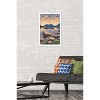 Trends International Lantern Press - Acadia National Park, Maine, Jordan Pond Framed Wall Poster Prints - 2 of 4