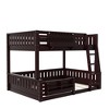 Bellemave Bunk Bed with Ladder and Guardrails, Pegboard and bookshelf - 4 of 4