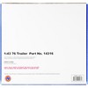 Tandem Car Trailer with Tire Rack Blue "Union 76" for 1/43 Scale Model Cars by GMP - 4 of 4