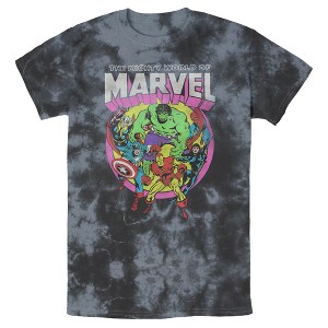 Men's Marvel Mighty World of Avengers T-Shirt - 1 of 4