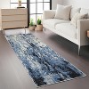 Modern Area Rugs for Living Room Washable Low Pile Thin Soft Rugs for Room Decor Simple Carpet for Office Bedroom - 3 of 4