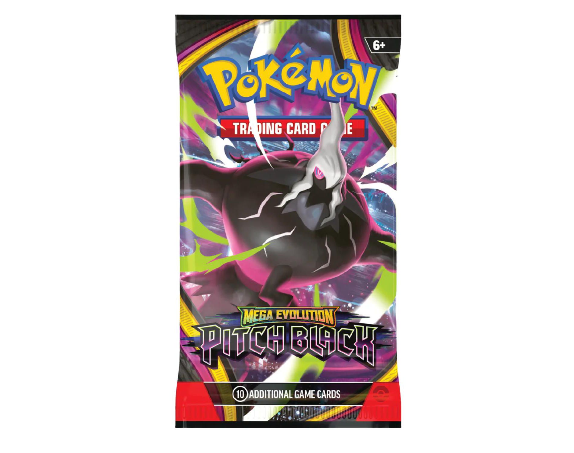 Pokemon ME5 Mega Evolution Pitch Black Booster Pack | Mega Darkrai ex