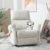 Racxily 360/270 Degrees Power Swivel Rocker Chair for Adults, Nursery Rocking Chairs,Single Sofa for Living Room - 2 of 4