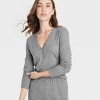 Women's Ribbed Henley Pajama Top - Auden™ - 3 of 4