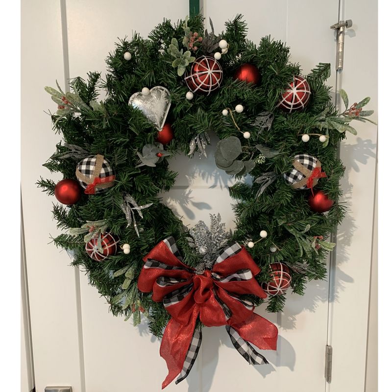 Northlight Canadian Pine Artificial Christmas Wreath, 30-Inch, Unlit, 5 of 8