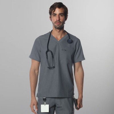 Members Only Men's Brighton V-Neck Scrub Top
