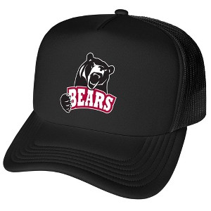 Gender Neutral Official Lenoir-Rhyne University Primary Logo Foam Snapback Trucker Hat - for Men and Women Black Black One Size - 1 of 4