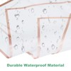 Unique Bargains Waterproof Floral DIY Wedding Flower Wrapping Paper 1 Pc - 2 of 4