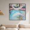 Art Remedy Poolside Hammock Chic Coastal Wall Art Framed - 2 of 4
