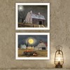 2- Piece Vignette Autumn Moonlit Nights White Framed Wall Art for Living Room, Bedroom Wall Art Print for Home Decor by Billy Jacobs - 3 of 4