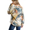 Women's Tie Dye Twisted Collar Top - umgee - 3 of 3