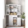 VASAGLE Kitchen Pantry Storage Cabinet, 71.9 Inches Tall Freestanding Cupboard with 1 Large Drawer, 6 Hanging Shelves - 3 of 4