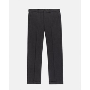 Lomsoe solid charcoal wool trousers - 1 of 1