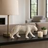 Decorative Leopard Sculpture for Home Decor - Contemporary Figurine for Bathroom, Office, Bedroom, or Shelf Decor - 2 of 4