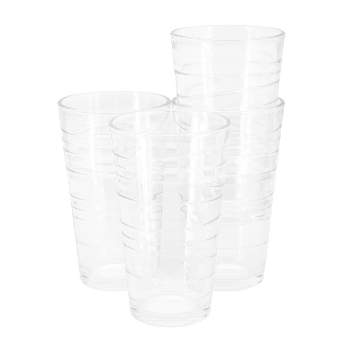 Gibson Karissa 8 Piece Glass Tumbler Set In Assorted Colors : Target