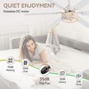 Airsurfer 46" Modern Ceiling Fan 2-Pack in Brushed White Gold with Remote, Reversible Quiet Motor & Light Memory Function - 3 of 4