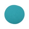 Unique Bargains Trivet Round Rope Woven Mat Cotton Non-woven Fabric 8.66"x8.66"x0.31" - 3 of 3