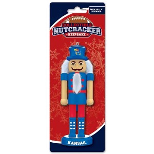 MasterPieces Game Day - NCAA Kansas Jayhawks - Team Keepsake Nutcracker - 1 of 4