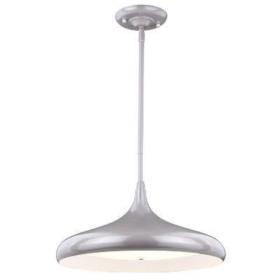 VAXCEL Bacio LED Taupe Motion Sensor Dome Pendant Light