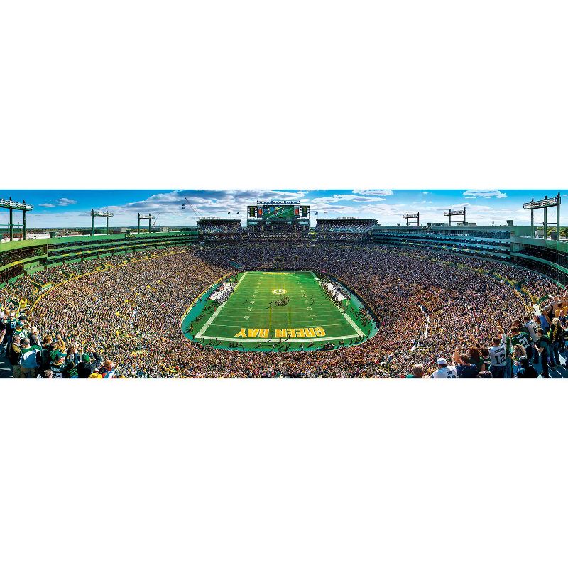 MasterPieces Sports Panoramic Puzzle - NFL Green Bay Packers  Endzone View, 3 of 6