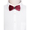 INSPIRE CHIC Men's Velvet Adjustable Pre-Tied Bow Tie - 4 of 4