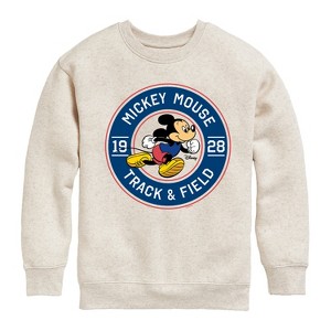 Boys' - Disney - Mickey & Friends Graphic Long Sleeve Fleece Sweatshirt - 1 of 4