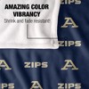University Of Akron Logo Pattern Silky 50x60 Blanket, 1 Sided - 4 of 4