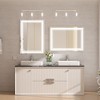 Keonjinn LED Front Light Bathroom Vanity Wall Mirror, 3 Color Temperatures, Anti-fog - 2 of 4