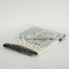 50"x60" Color Block with Striped Throw Blanket - Rizzy Home - 4 of 4