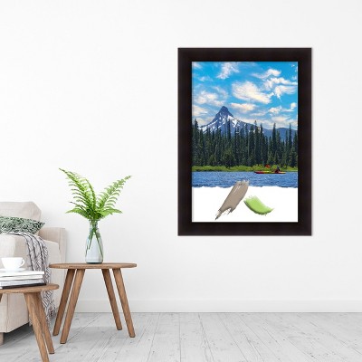 Portico Espresso Solid Wood Wall Picture Frame 24x36