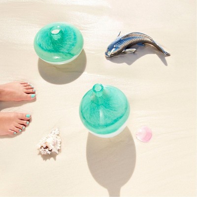 Cyan Design - Iced Marble - Medium Vase - 8.5 Inches Wide By 8.25 Inches High