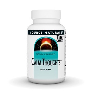 Calm Thoughts Formula by Source Naturals, Inc.  -  45 Tablet - 1 of 3