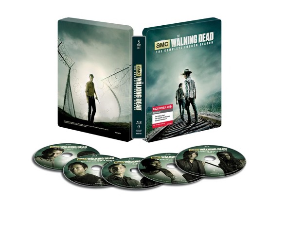 The Walking Dead Season 4 (Steelbook)(Blu-ray) - Only at Target